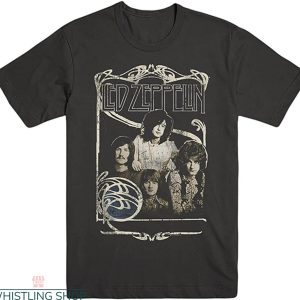 Vintage Led Zeppelin T-Shirt Picture Of Member Led Zeppelin
