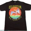 Vintage Led Zeppelin T-Shirt USA 1975 Concert Tour Live