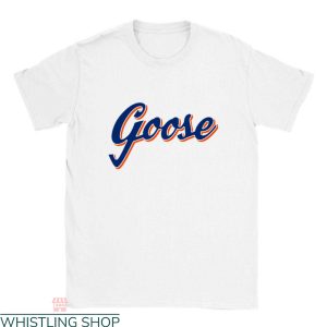 Vintage Mets T-Shirt Goose New York Baseball MLB Gameday