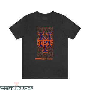 Vintage Mets T Shirt New York NY Baseball Gameday Fan 1