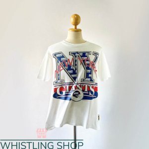 Vintage Nfl T-Shirt Football New York Giants T-Shirt NFT