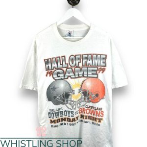 Vintage Nfl T-Shirt Hall Of Fame Game Cowboys T-Shirt NFL