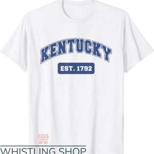 Vintage Kentucky T-Shirt Kentucky 1792 Varsity Retro NFL