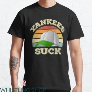 Vintage Yankees T-shirt Funny Yankees Suck Champions MLB