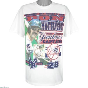 Vintage Yankees T-shirt MLB Delta Yankees Don Mattingly 1997