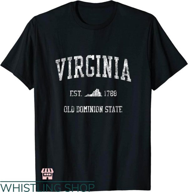 Virginia Is For Lovers T-shirt Virginia Old Dominion State