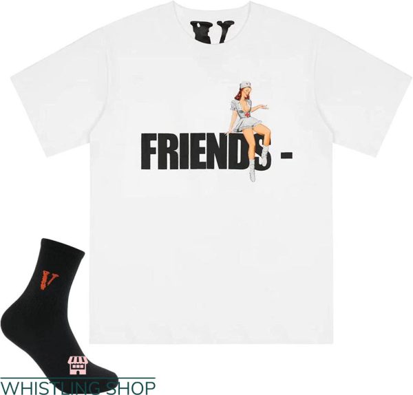 Vlone Friends T-Shirt Friends Nurse Tee
