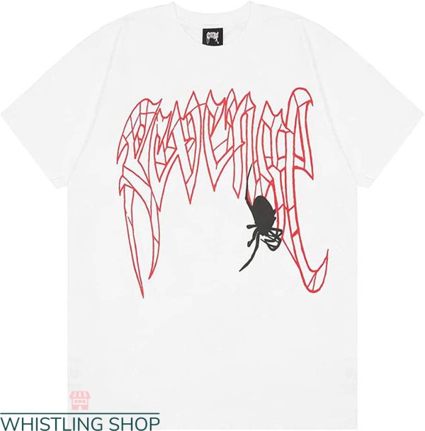 Vlone Friends T-Shirt Friends Spider Style Hip Hop Graphic