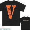 Vlone Friends T-Shirt Legends Never Die Letter Hip Hop Tee