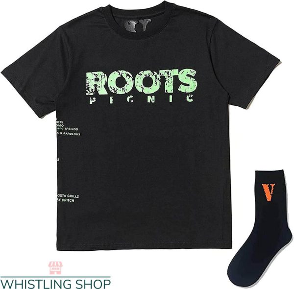 Vlone Friends T-Shirt Roots Picnic T-Shirt
