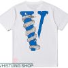 Vlone Friends T-Shirt Snake Big V Friends T-Shirt