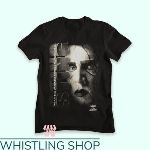Wcw Sting T-Shirt Out Of The Darkness Comes A Man