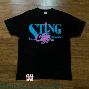 Wcw Sting T-Shirt Sting Fatal Encounter