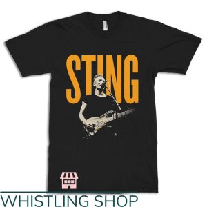 Wcw Sting T-Shirt Sting Singing
