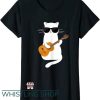 Womens Cat T Shirt Cat Wearing Sunglasses