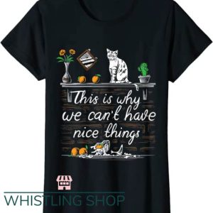 Womens Cat T Shirt