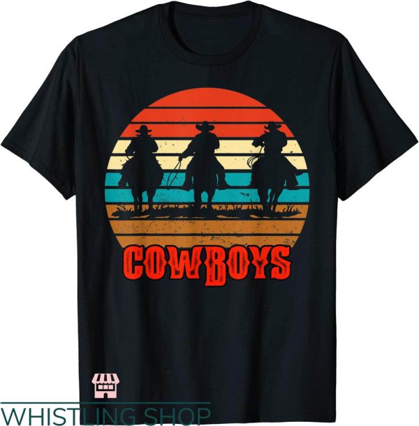 Wrangler Aztec T-shirt Rodeo Cowboy And Wranglers T-shirt