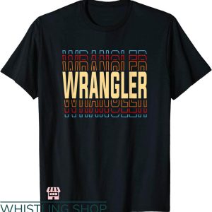 Wrangler Aztec T-shirt Wranglers Job Title T-shirt