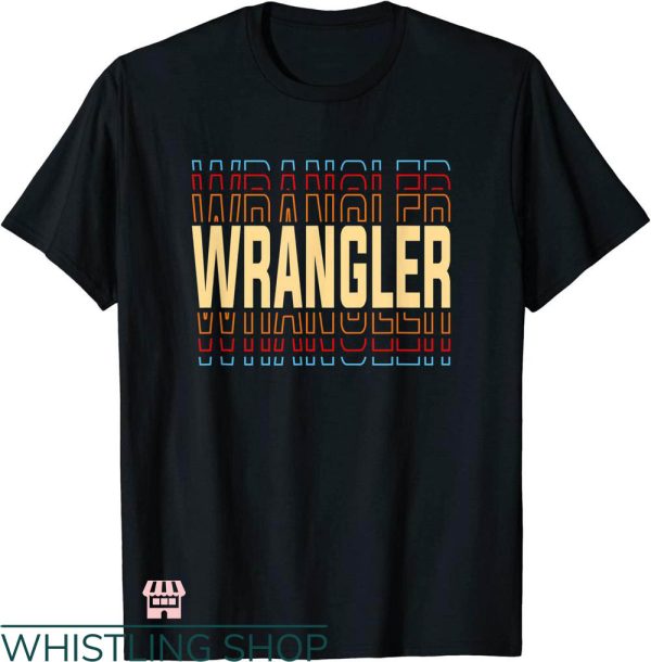 Wrangler Aztec T-shirt Wranglers Job Title T-shirt