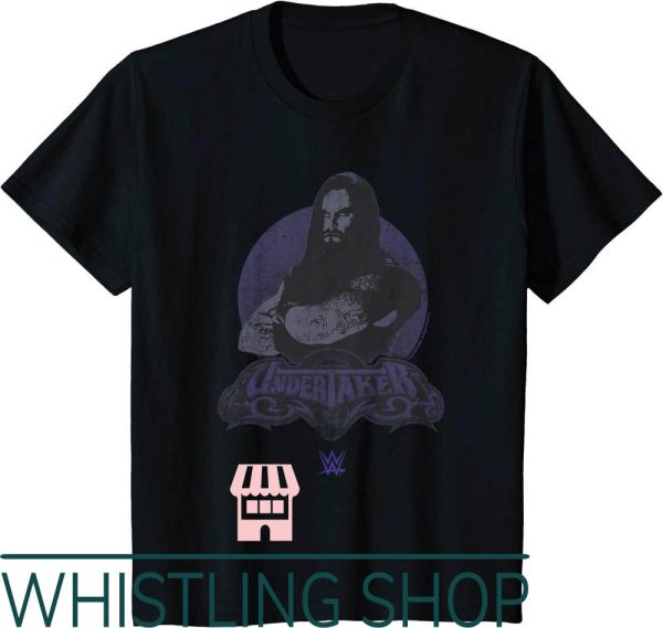 Wwe Undertaker T-Shirt Full Moon Logo