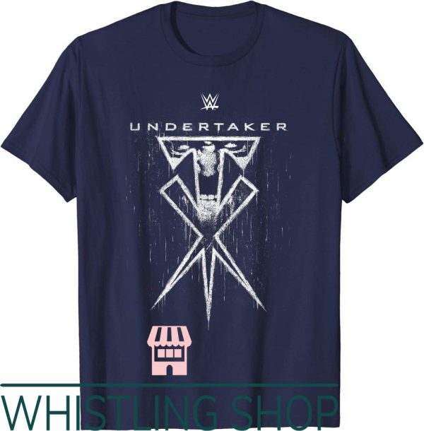 Wwe Undertaker T-Shirt Logo Face Fill