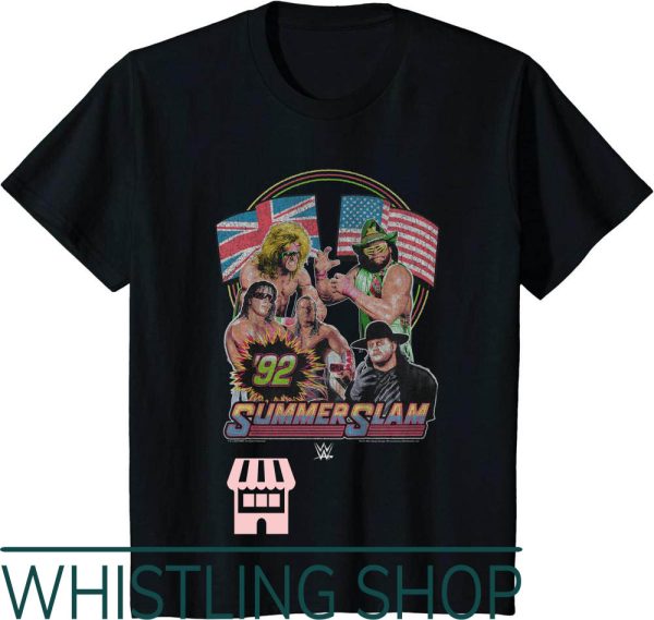 Wwe Undertaker T-Shirt Vintage Summer Slam Poster