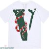 Youngboy Vlone T-Shirt Cool Poison Snake Green Typography