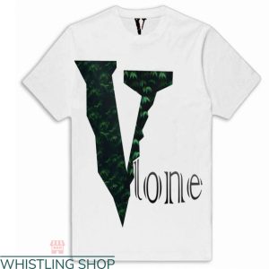 Youngboy Vlone T-Shirt Forest Vlone Modern Cool Typography