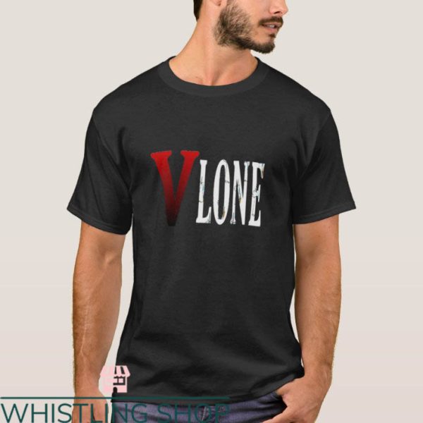 Youngboy Vlone T-Shirt Modern And Cool Red Typography