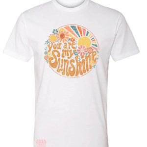 Youth Simply Southern T-Shirt Floral Sunshine Cute Gift