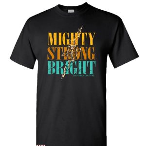Youth Simply Southern T-Shirt Might Strong Bright Tee Gift