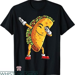 5 De Mayo T-shirt Dabbing Taco Cinco De Mayo T-shirt