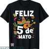 5 De Mayo T-shirt Feliz 5 De Mayo Mexican T-shirt