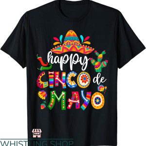 5 De Mayo T-shirt Happy Cinco De Mayo T-shirt