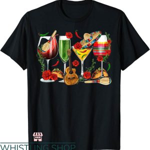 5 De Mayo T-shirt Mexico Wine Tequila Cinco De Mayo T-shirt