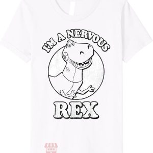 Adult Dinosaur T-Shirt I’m A Nervous Rex