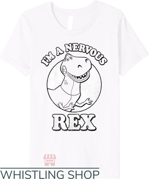 Adult Dinosaur T-Shirt I’m A Nervous Rex