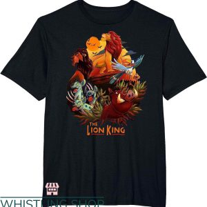 Animal Kingdom Family T-shirt Lion King Main Cast Poster