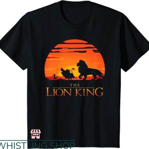 Animal Kingdom Family T-shirt Lion King Sunset Walk T-shirt