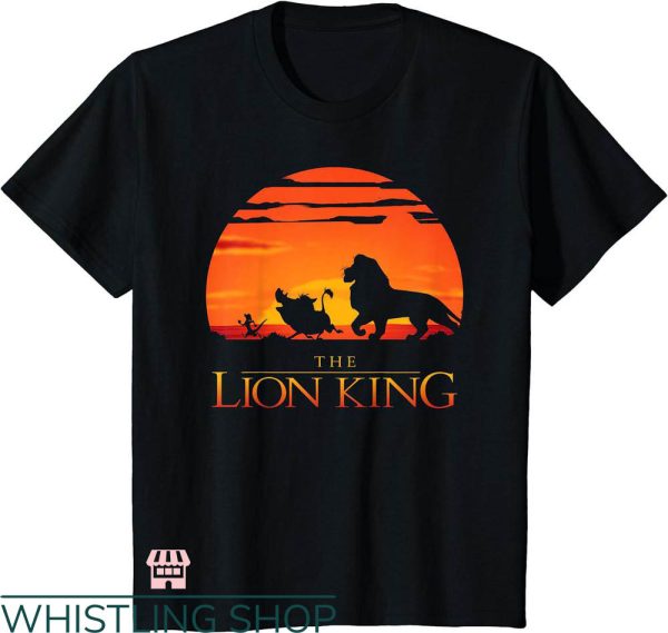 Animal Kingdom Family T-shirt Lion King Sunset Walk T-shirt