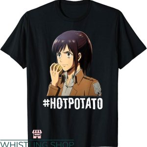Attack On Titan Map T-shirt Attack On Titan Hotpotato