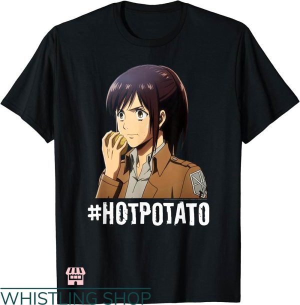 Attack On Titan Map T-shirt Attack On Titan Hotpotato