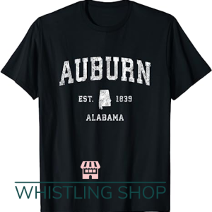 Auburn Vintage T Shirt Alabama AL