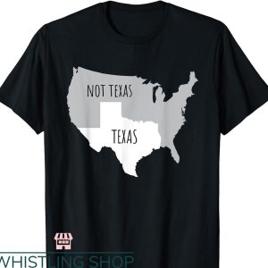 Austin Texas T-shirt America Map
