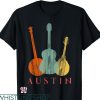 Austin Texas T-shirt Distressed Music