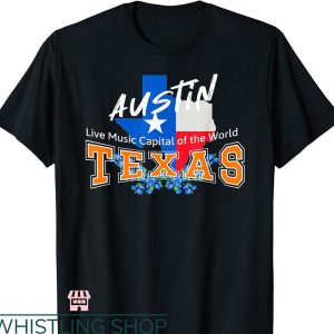 Austin Texas T-shirt Live Music Capital of the World