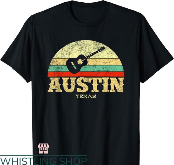 Austin Texas T-shirt Shirt Vintage Lone Star State