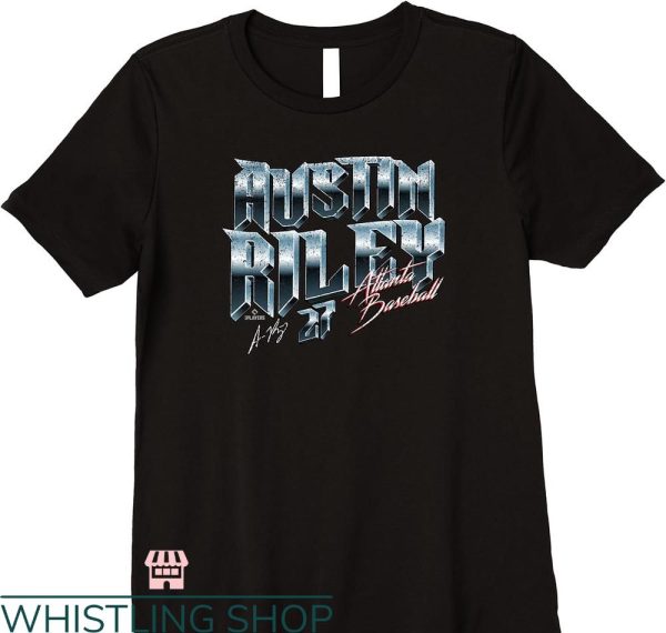 Austin’s Inc T-shirt Baseball Heavy Metal MLBPA