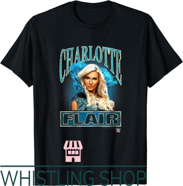 Bad Bunny Wwe T-Shirt Charlotte Flair Photo Poster