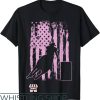 Barrel Racing T-Shirt USA American Flag for Barrel Racers